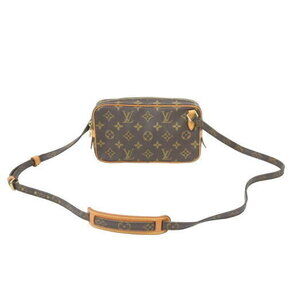 Louis Vuitton Pochette Marly Bandouliere Shoulder Bag Monogram Brown